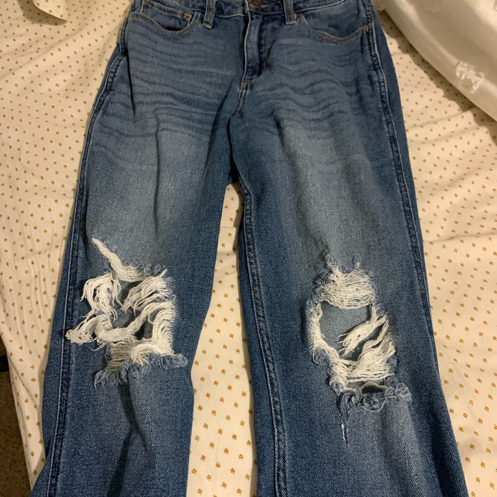 Hollister mom jeans